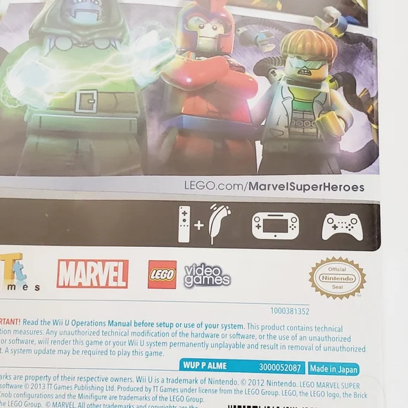 Nintendo (Wii U) Lego Marvel Super Heroes - Picture 4 of 8